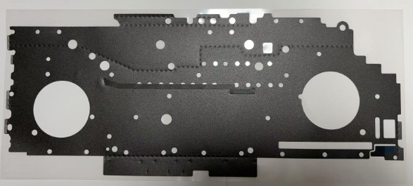 絕緣片麥拉+局部泡棉貼合